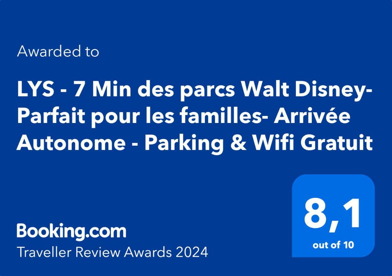 Disney Family Haven: 7 Minutes to Parks, Self Check-In, Free Parking & WiFi Magny-le-Hongre Exterior photo